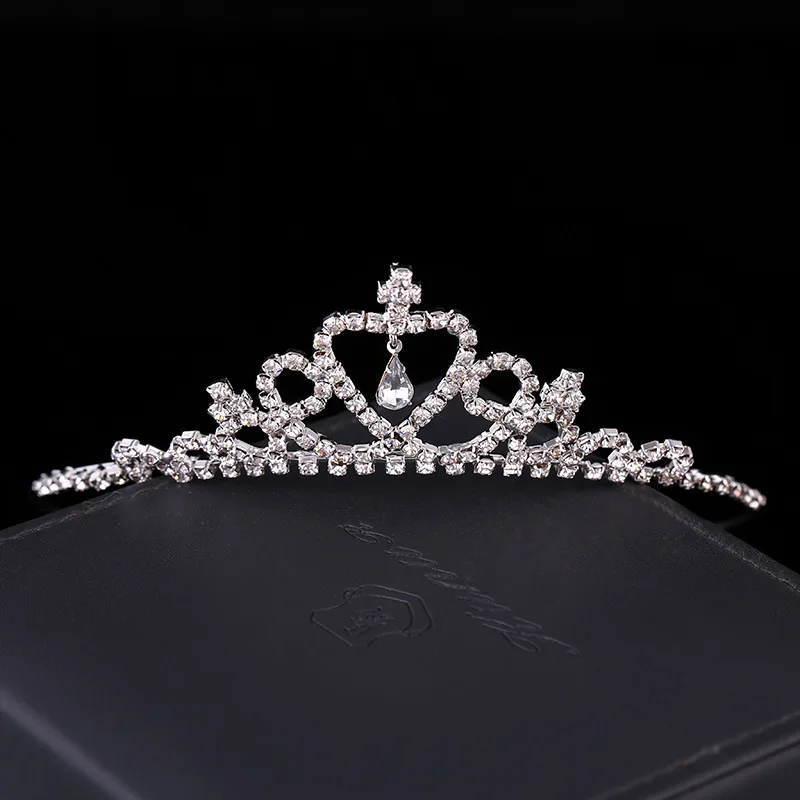 Yiwu Deju Silver Crown for Girl - Aesthetic Princess Tiara