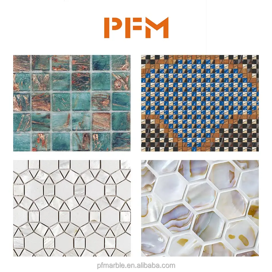 Diffe Types Wall Mosaic Tiles For Product On Alibaba Diffe Types Wall Mosaic Tiles