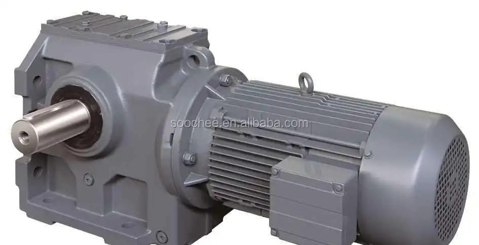 TECO Brand K Series Helical Bevel Geared Motor Gear Box for Hoist