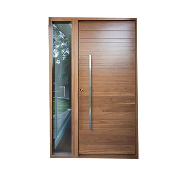 Modern Plain Solid Wood Main Door/100% Solid Oak Wood Door Models - Buy ...