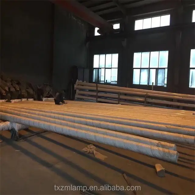 Octagonal Lighting Pole Street Light Lamp Garden Electric