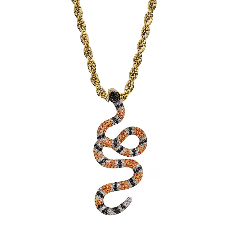 gucci snake pendant necklace