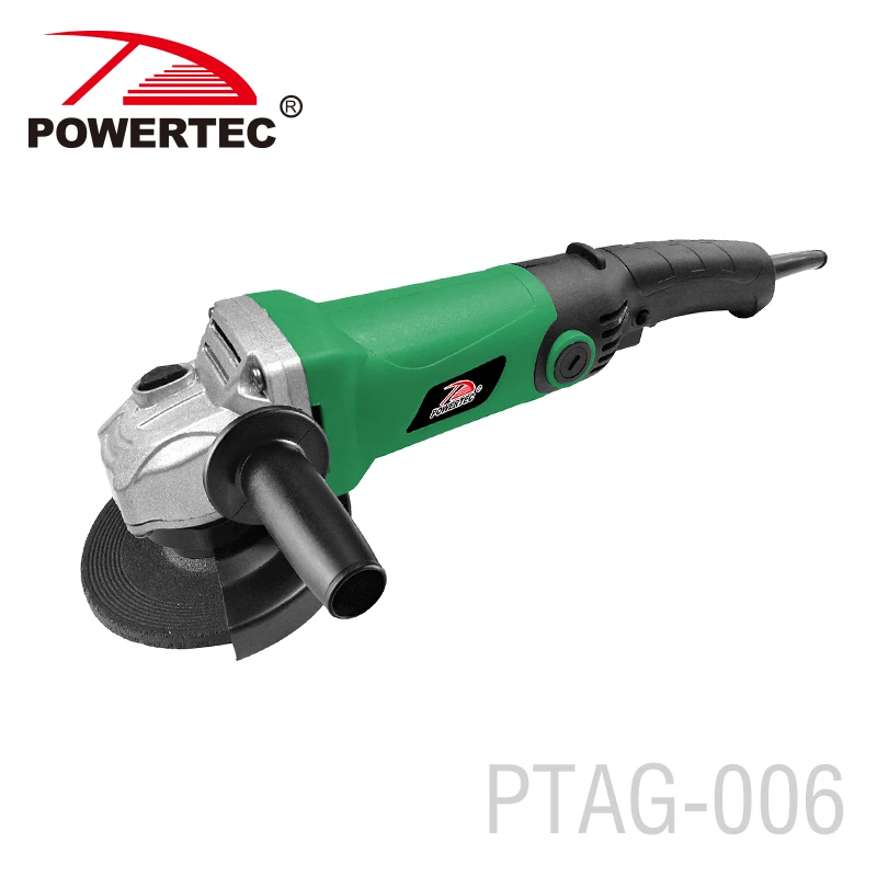 
 POWERTEC 850 Вт 100 мм электрическая китайская угловая шлифовальная мини-угловая шлифовальная машина  