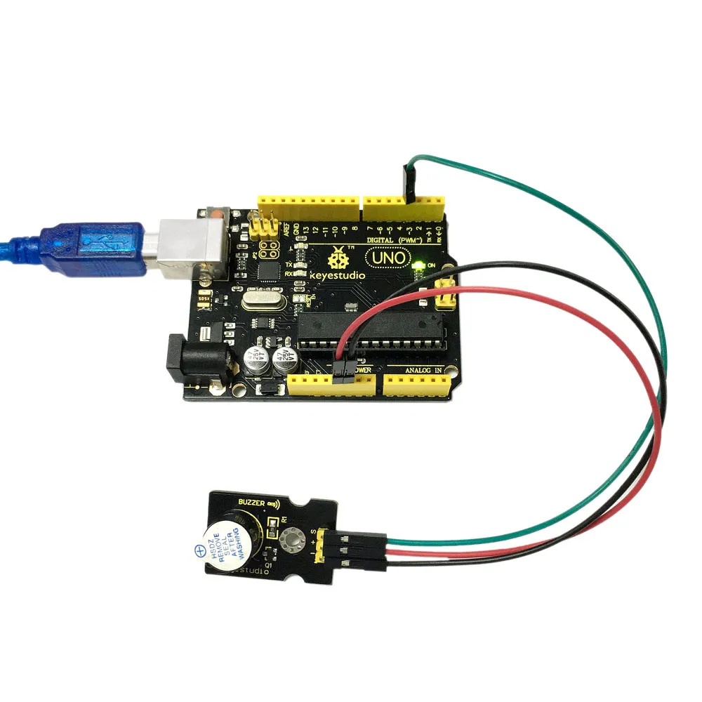 Free shipping !Keyestudio Active Buzzer Alarm Module for arduino,Sensors