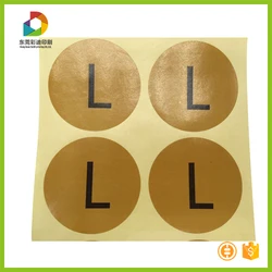 Самая дешевая Заводская Водонепроницаемая самоклеящаяся этикетка с пользовательским логотипом круглые