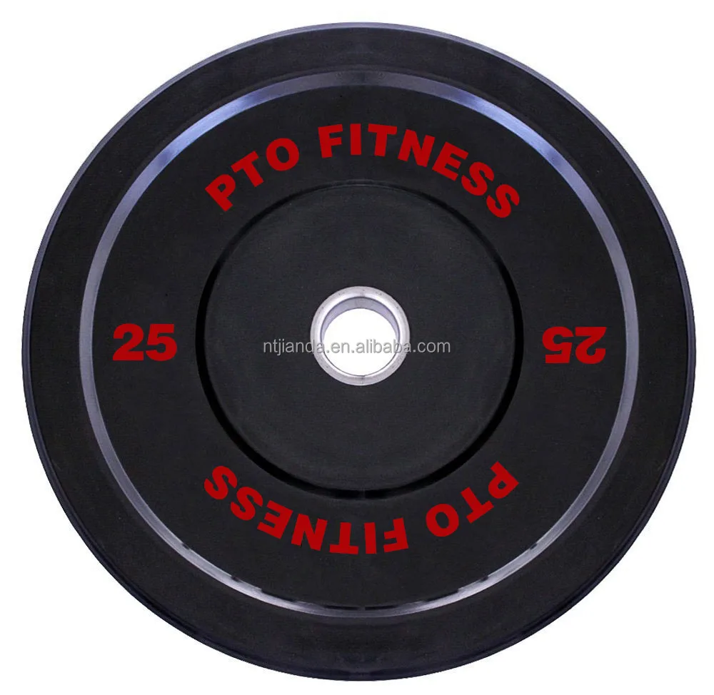 
Direct factory price promotional gym equipment custom logo PU competition weight plate 