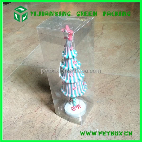 Cone Shaped Favor Plastic Fancy Transparent Gift Box clear