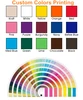 Personnalisé selon les couleurs CMJN/Pantone
