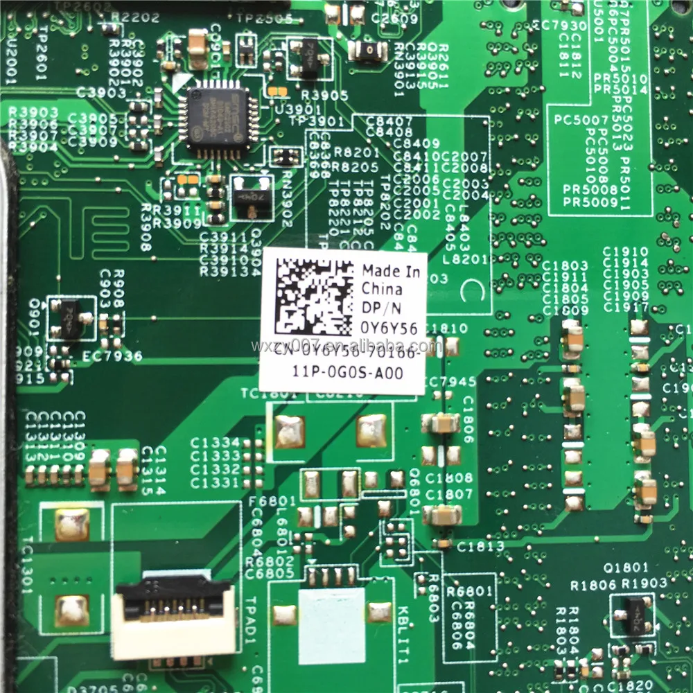 DELL N5010 i7-640 メモリ6GB SSD256G Dell Inspiron N5010 Laptop Motherboard - Intel HM57, DDR3, PGA989