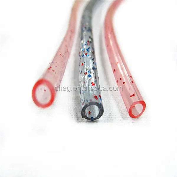 Small Diameter Colored Hollow Cord 3mm 4mm 5mm Thick Transparent PVC TPU Plastic Pipe Hose for Shoes Flexible and Soft