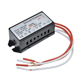 Ac 220v À 12v 20-50w Lampe halogène Transformateur électronique Led Driver