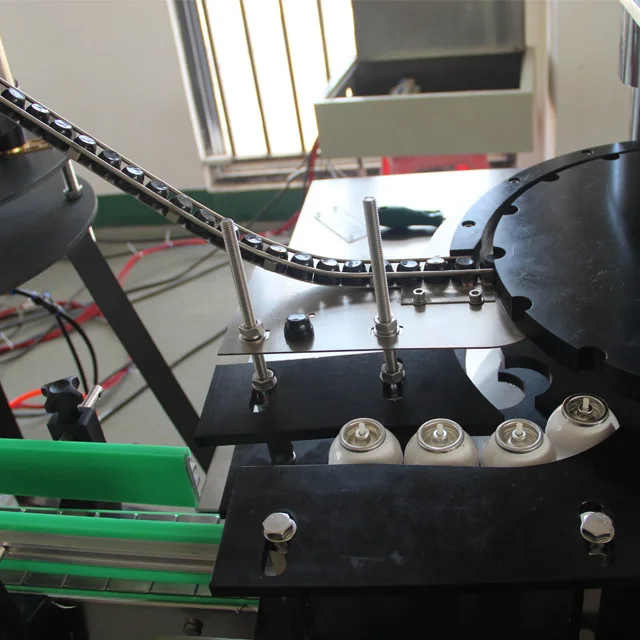 
Автоматическая машина для розлива Аэрозольных Баллончиков 