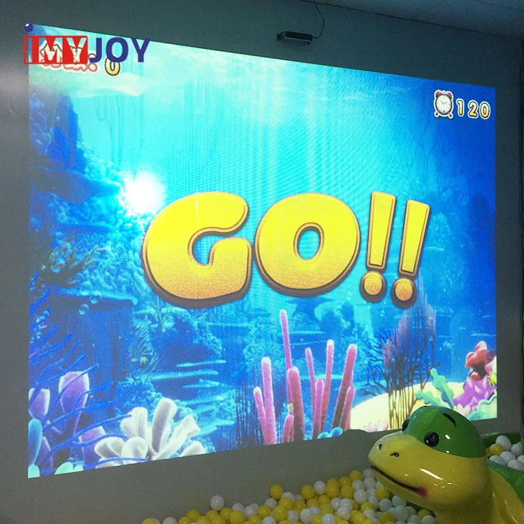 Распродажа интерактивные 3D-игры проектор виртуальной реальности интерактивная игра мячей для