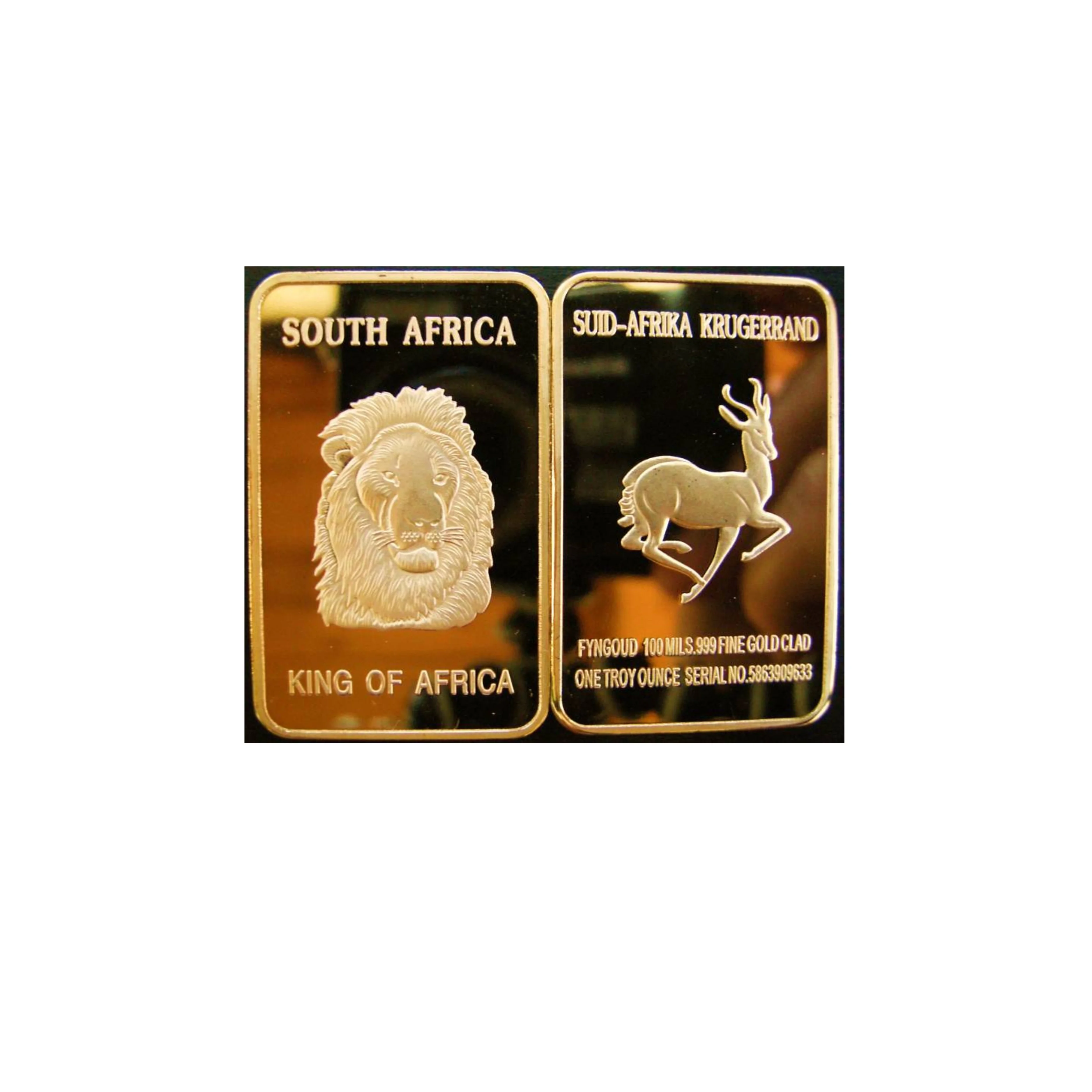 Usa $5,000 24k Gold Clad Bullion Bar