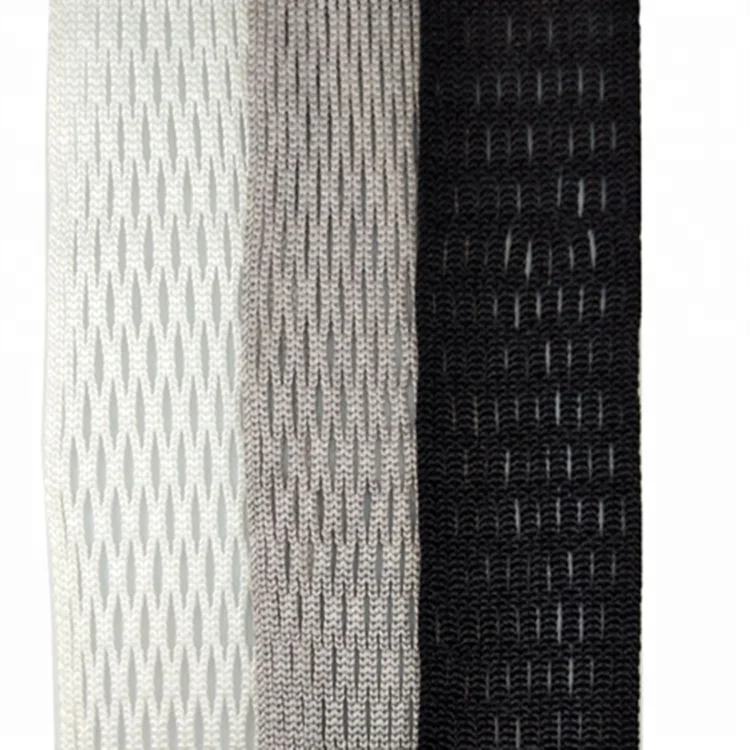 2023 New Design New Material Black And White Lacrosse Head Less Greasy Soft Lacrosse Mesh Kit