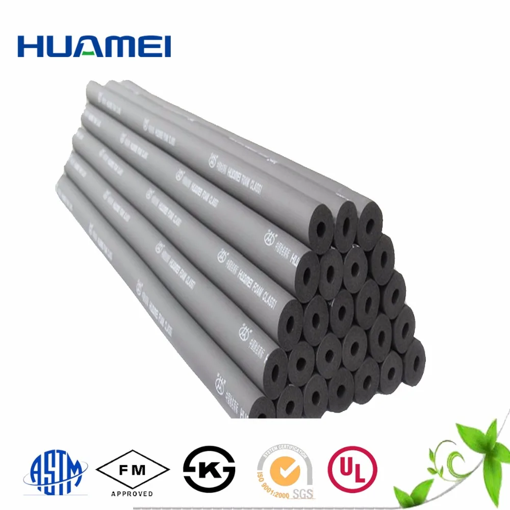 Huamei Rubber Foam Pipe For Copper Pipe Thermal Insulation