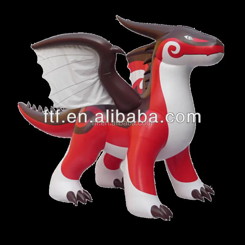 
Заводская цена надувной игрушечный дракон с крыльями 