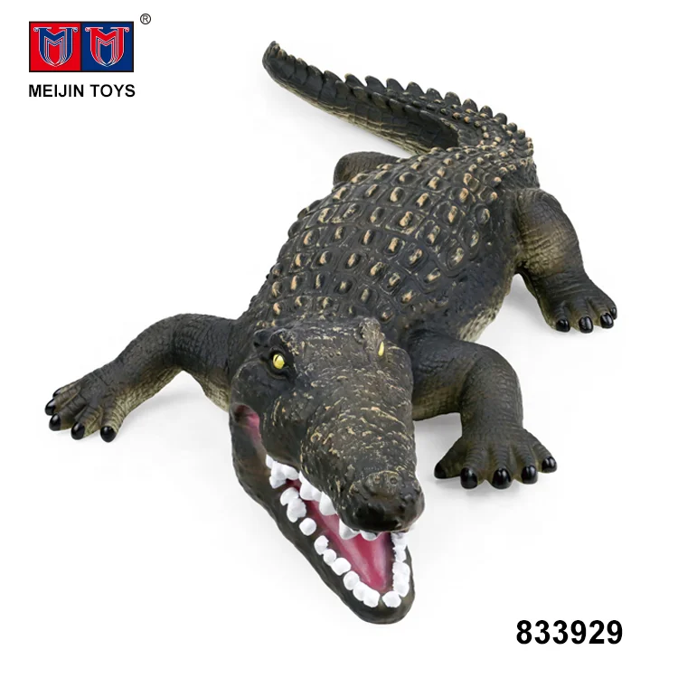 Nutztier Crocodile Langlebig Tiermodell Abbildung Spielzeug Wildlife 