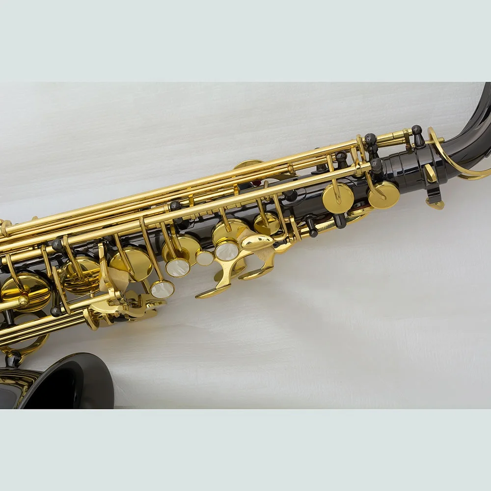 HOT Made in China Black Nickel Brass Body OEM Alto Saxophone