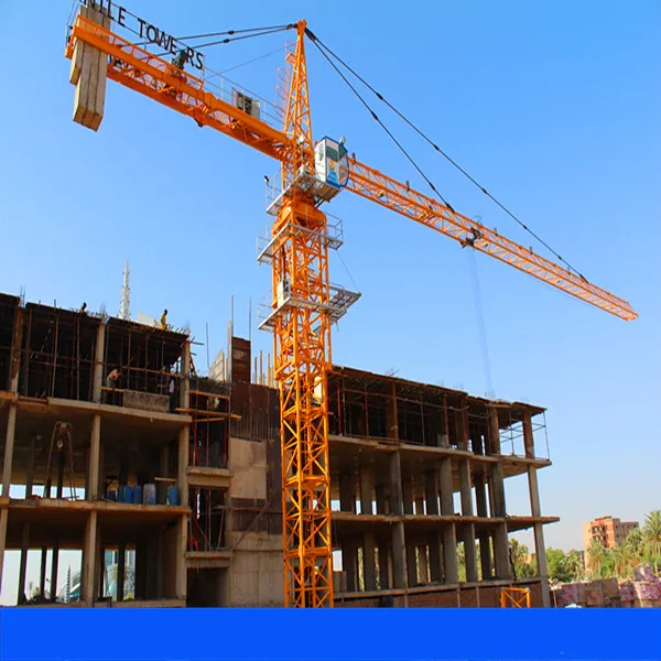 QTZ Model Tavol Tower Crane Near the Nile