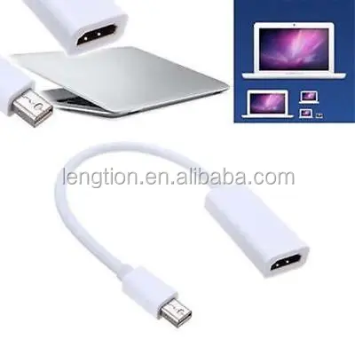 
Мини-порт дисплея к HDMI-адаптеру Thunderbolt DP HDMI AV HDTV адаптер для Mac 