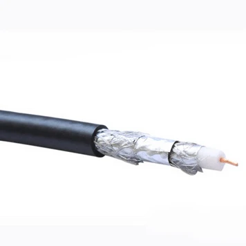 Factory Outlet 75 Ohm RG6/RG59 Coaxial Cable - Thin & Flexible for Various Applications