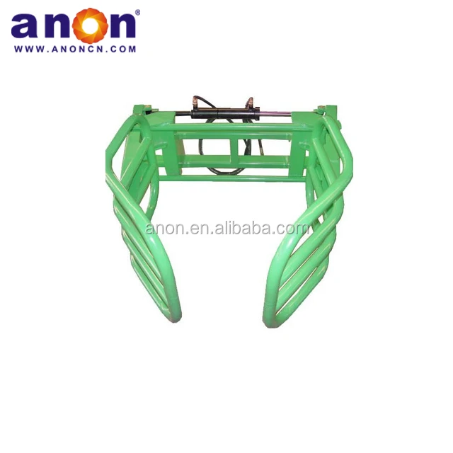 ANON hay Bale Grab High Quality Hydraulic Tractor Silage Bale Grab Bale Gripper