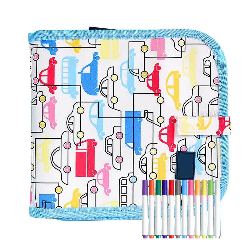 Colorful Educational Sketchbook Erasable Magnetic Drawing Board for Kids