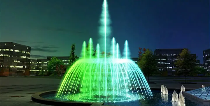 Portable Simple and Convenient Musical Water Fountains for Wedding Decorations