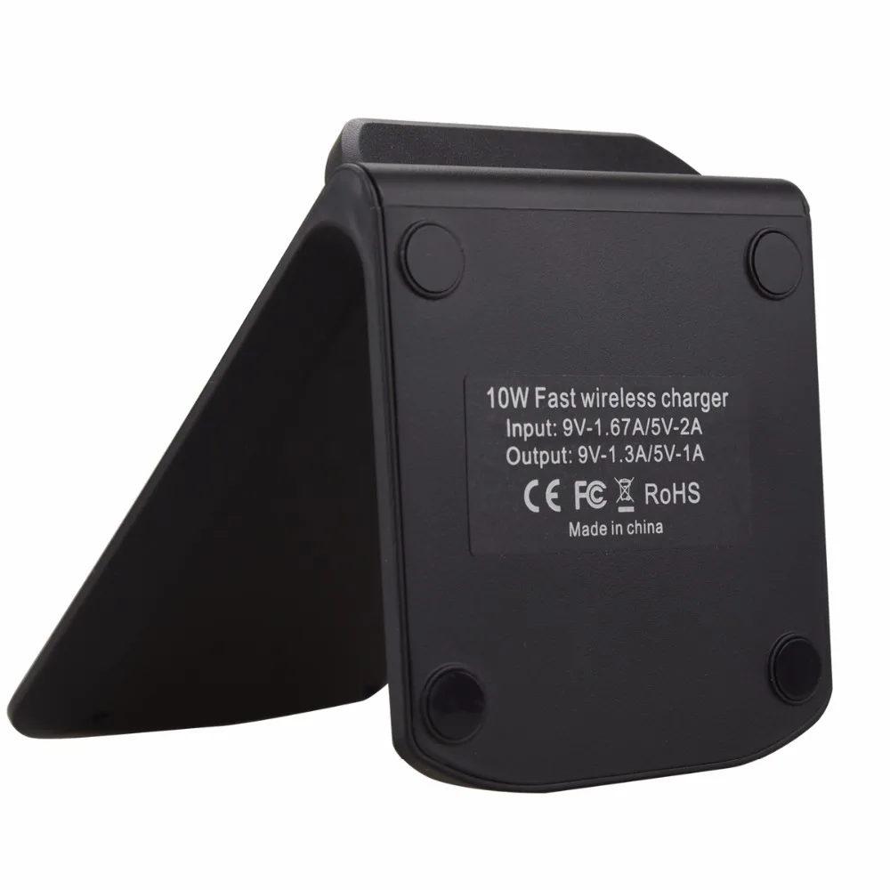 
Портативное Быстрое беспроводное зарядное устройство QI для lenover, 9 В, 5 В 