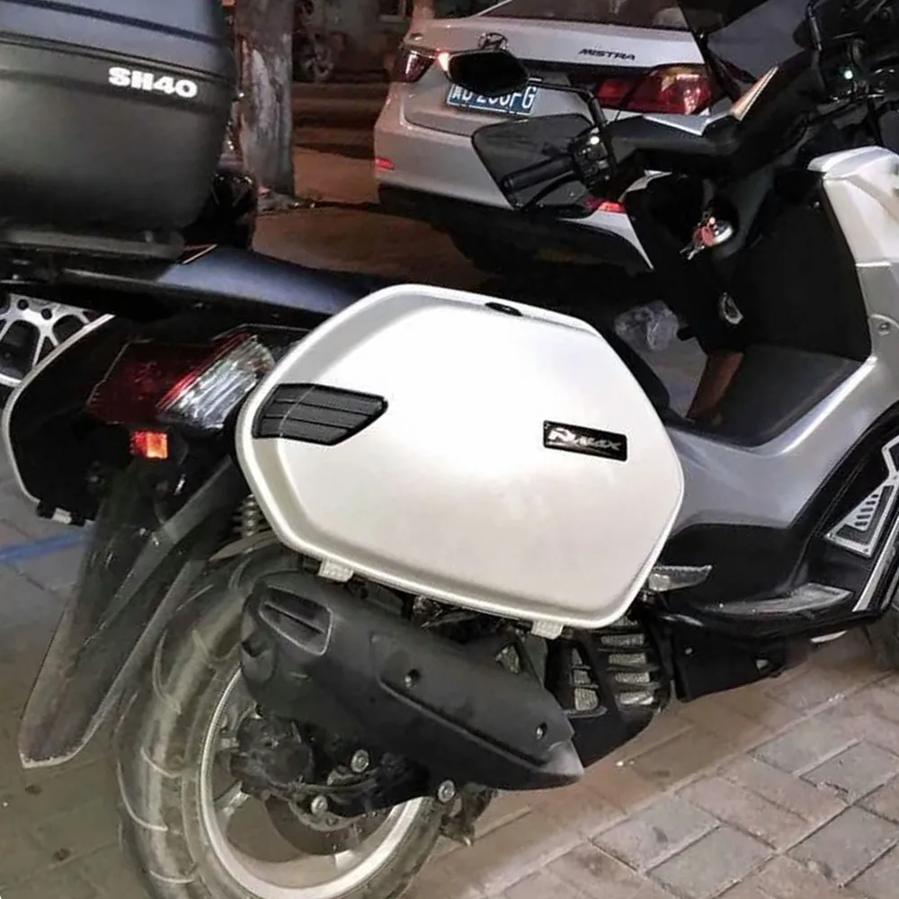 Модифицированные мотоциклетные Плоские Боковые мешки боковой ящик для инструментов для хранения чемоданов боковые Чехлы для NMAX 155 125 150