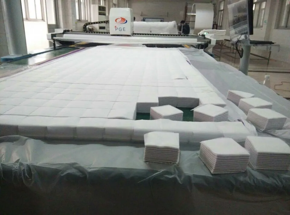 Plt Dxf Cut File Accept YINENG Fabric Knife Cutting Machine for Garments Factory