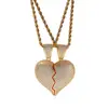 Whole Heart Gold +Rope Chain