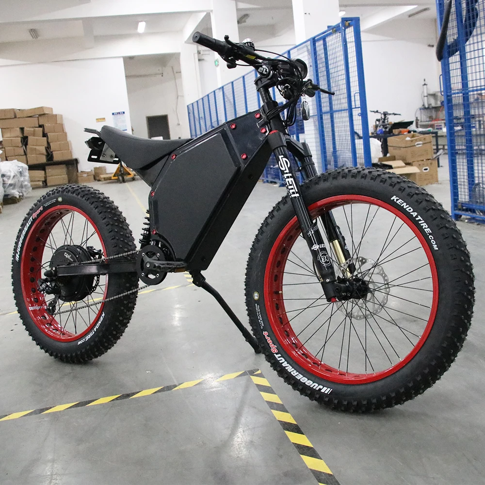 26*4.5 1000w Big Power Fat Tire Electric Mountain Bike/snow Ebike