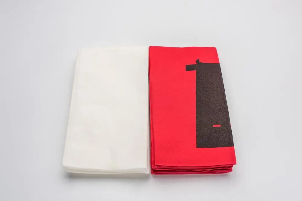 Салфетка из натуральной древесной целлюлозы одноразовая бумажная салфетка толстая для ужина в ресторане