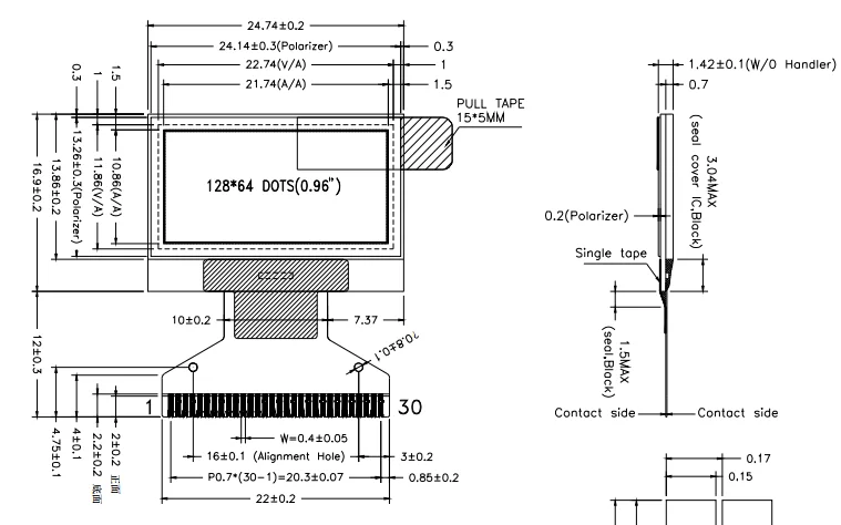 Oled 0.96 Inch Oled Display - Buy 0.96 Inch Oled Display,Oled Display,0 ...