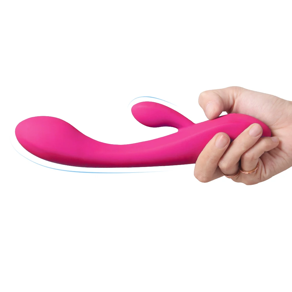 Wholesale free sample USB Rechargeable G Spot Rabbit Vibrators Vagina Dildo Stimulation for Adult Sex Toys for Women and Couples From m.alibaba pic