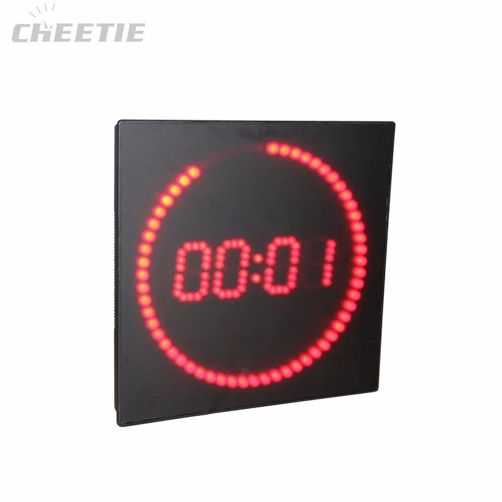 CHEETIE CP100 Good Quality Home Decor LED Custom Wall Clock Sound Alarm Clock Handmade Wall Clocks
