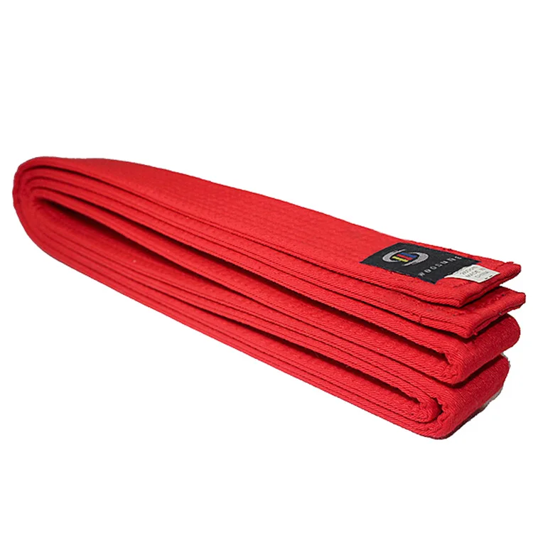 taekwondo goods wholesale taekwondo red belt Alibaba