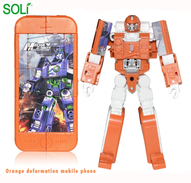 Deformation Kid Robot Toy Intelligent Mobile Phone Lighting Story Machine
