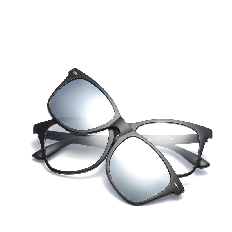 Gafas Sol Magnéticas Con Clip Para Gafas Graduadas,Lentes Polarizadas Con Protección Uv,1 Paquete - Gafas De Sol Polarizadas,Protección Uv Gafas De Sol Polarizadas,Magnético Clip-clip En Gafas De Sol Product on