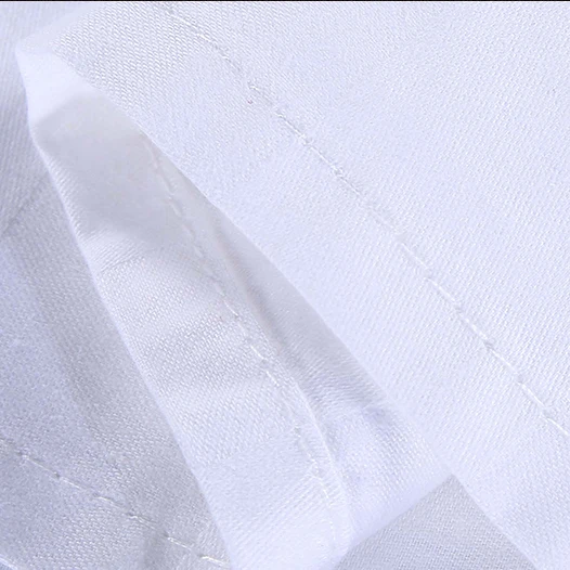 Белые Простые жаккардовые простыни в полоску из хлопка для отеля