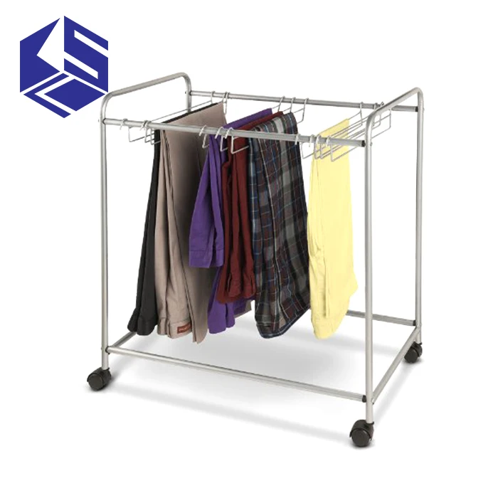 Free standing trouser online rack