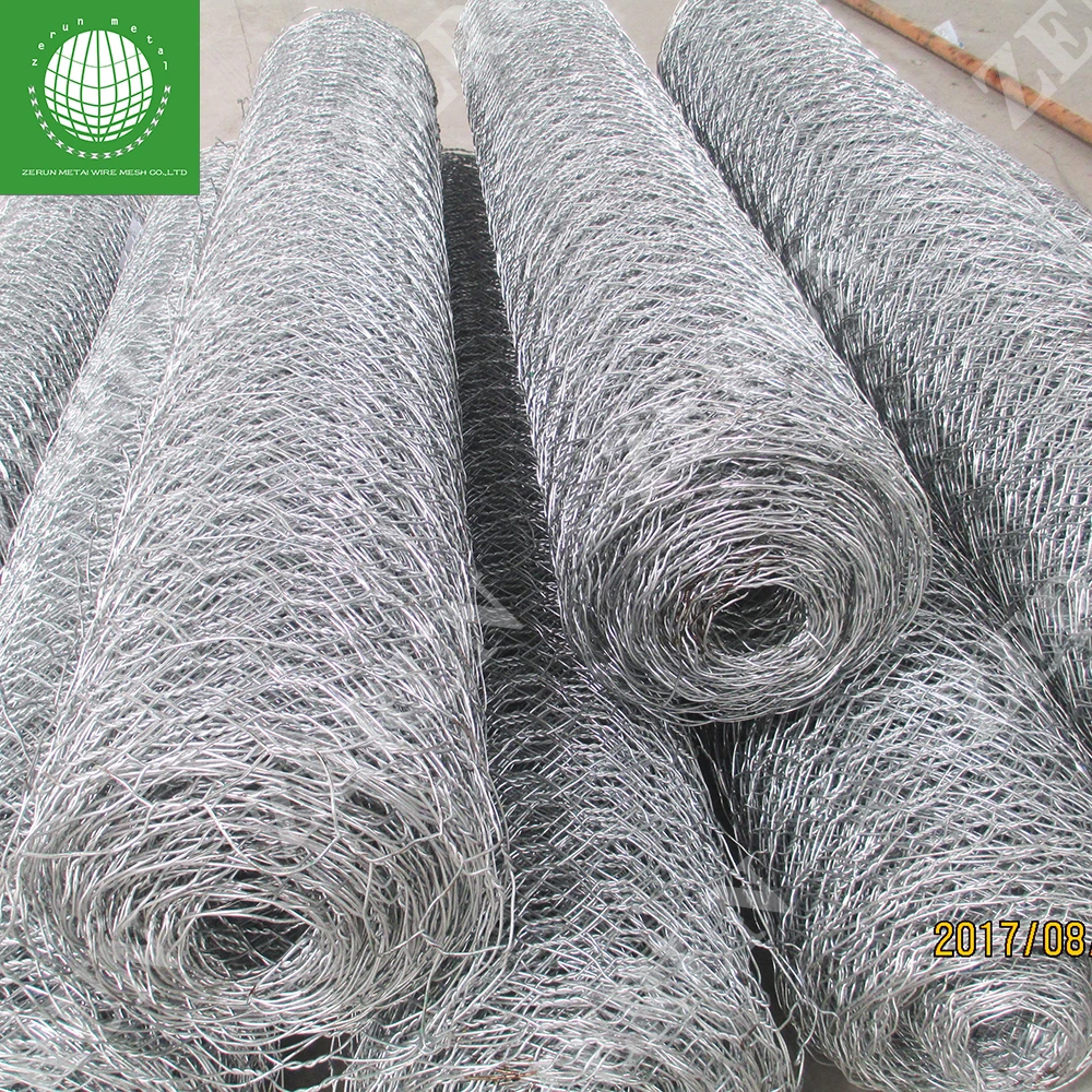 Galvanized gabion wire mesh for stone retaining wall cage Factory