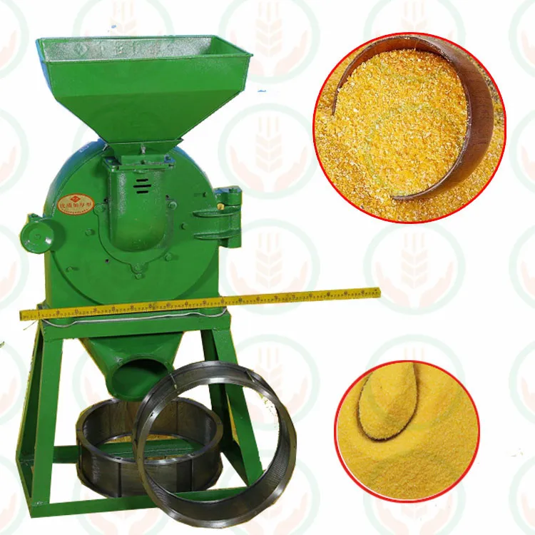 Hammer Mill Maize Processing Corn Crusher Maize Meal Grinding Machine