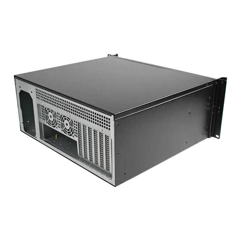 ロング4U 19インチラックマウント工業用シャーシ1.0mm SGCC