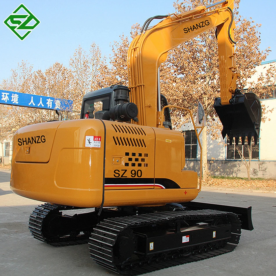 8 Ton Track Mounted Excavator Mini 18000 lb Mini Excavator for Sale