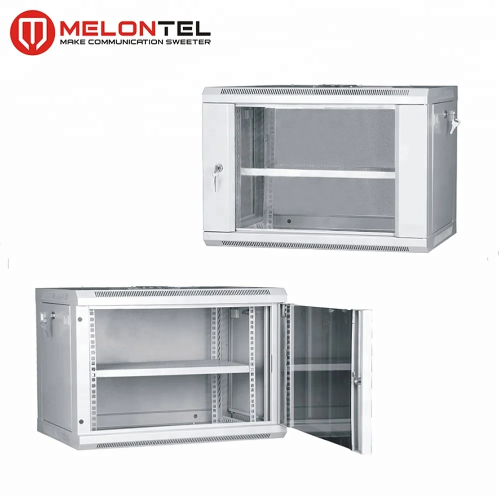 MT-6011 высокое качество 6U 19 дюймов мини Запираемые черный/серый настенный шкаф для сетевого