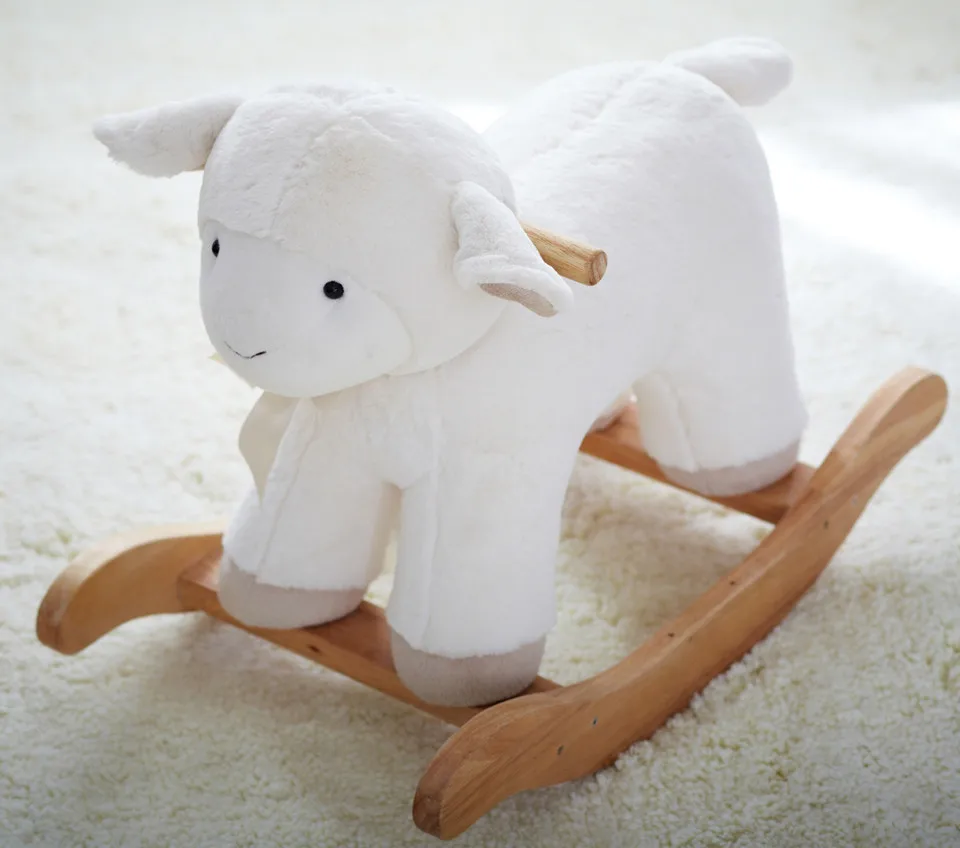 Pottery barn outlet sheep rocker