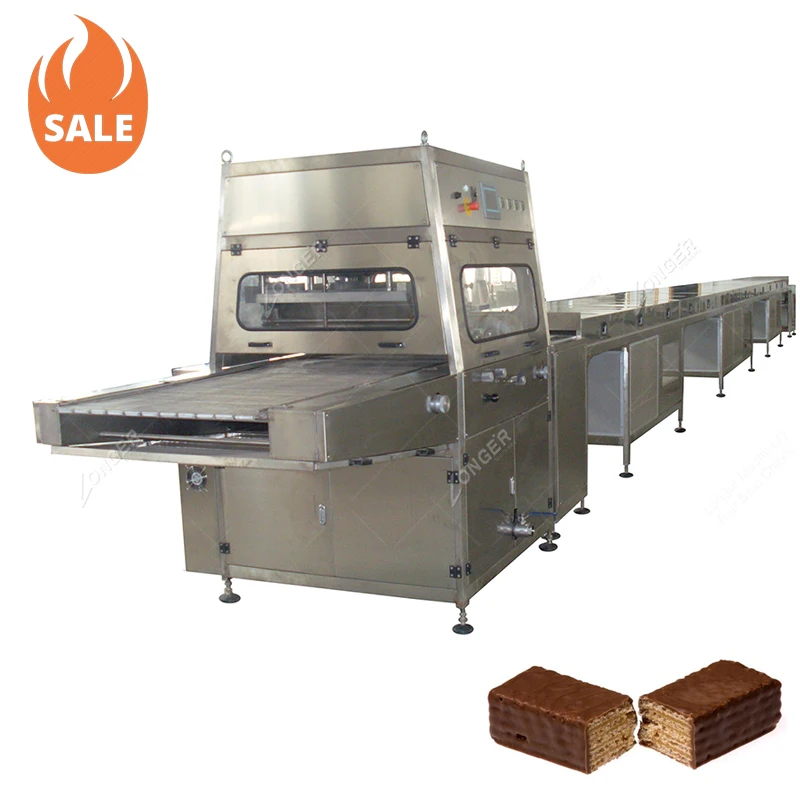 1000 мм настроить ремень Мини маленький шоколад Enrobing машина оснащена охлаждающим туннелем